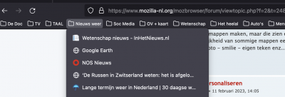 mijn Firefox